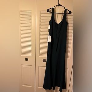 Betsy Adams Forest Green Maxi Dress